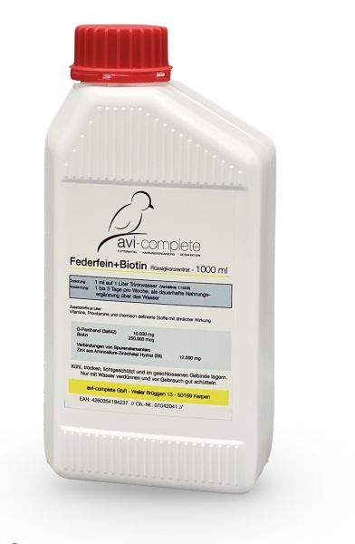 Federfein + Biotin 1 Liter avi-complete